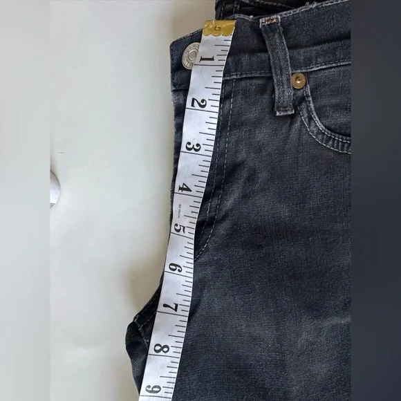 7 For All Mankind Flare Jeans size 23 - Picture 6 of 6